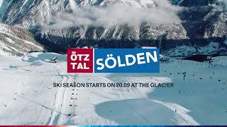 Ski season starts on Sept 20 2024  Sölden [upl. by Ahsimak]