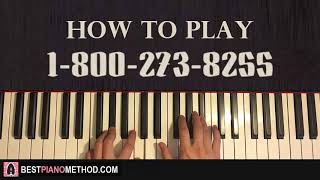 HOW TO PLAY  Logic  18002738255 ft Alessia Cara Khalid Piano Tutorial Lesson [upl. by Notsecnirp]