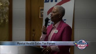 Event held informing residents on Mental Health Sales Tax before voting to reinstate the tax [upl. by Gottlieb368]