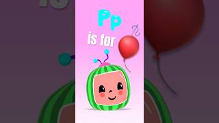 P is for POP 🎈🪡 the Balloon Learn ABC cocomelon shorts [upl. by Odericus]