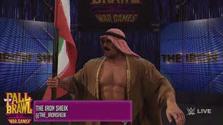 WWE 2K24  Iron Shiek Entrance WCW PACK DLC [upl. by Meijer]