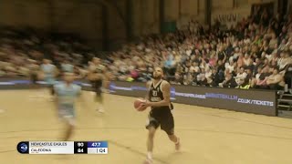 Newcastle Eagles Highlights vs Caledonia Gladiators [upl. by Seessel152]