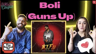 Boli Guns Up  BTFU  Karan Aujla  Delhi Couple Reactions [upl. by Victory771]