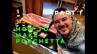 How To Make Italian Porchetta  Part 1 [upl. by Heck]