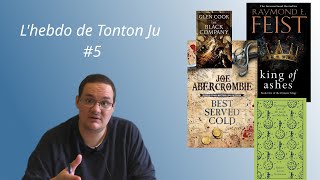 Lhebdomadaire de Tonton Ju 5 La compagnie noire Dr Jekyll amp Mr Hyde Best served cold booktube [upl. by Kerry]