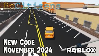 Roblox RoCitizens New Code November 2024 [upl. by Zehcnas]