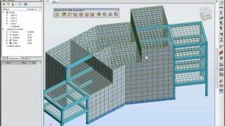 Robot Structural Analysis 2011  Meshing Consistency [upl. by Attenal447]