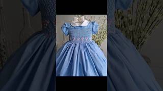 beautiful smocking dress  frock  children [upl. by Tolman710]