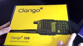 Unboxing Handy Talky Clarigo 328 UHF Indonesia [upl. by Sadnac]