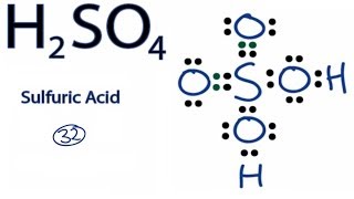 H2SO4 Lewis Structure How to Draw the Lewis Structure for H2SO4 [upl. by Ahcsas]