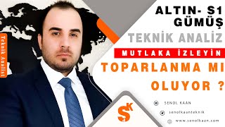 ALTIN ANALİZİ S1 ANALİZİ GÜMÜŞ YORUMU [upl. by Ryann]