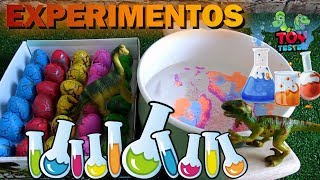 45 Minutos Nuevos Experimentos Caseros para NIños con Huevos de Dinosaurios en Español [upl. by Eiryk]