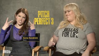 The Cast of Pitch Perfect 3 Reveal Their Dream Riffoffs  IMDb EXCLUSIVE [upl. by Bozovich]