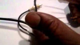 How to connect rca jacks to speaker wire [upl. by Laven]