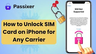 How to Unlock SIM Card on iPhone for Any Carrier [upl. by Cosenza]