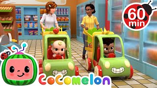 Shopping Cart Song  Colorful CoComelon Nursery Rhymes  Sing Along Songs for Kids [upl. by Hare]