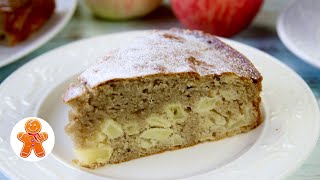 Яблочный Пирог на Кефире 🍏 Быстро и Очень Вкусно [upl. by Noyek]