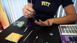 Jamberry Nails Rice Bag Application Method [upl. by Wieche]