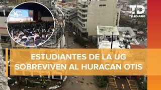 Estudiantes de la UG quedan atrapados en Guerrero por huracán Otis [upl. by Grannias]