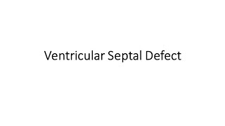 Ventricular Septal Defect [upl. by Voccola]