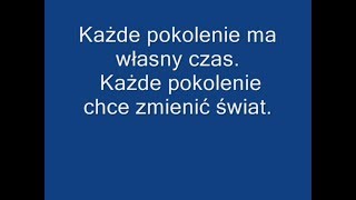 Kombii  Pokolenie Tekst [upl. by Sinnod]