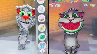 DIY Compilation 3d pen vs Paper quiet game Talking Tom Cat [upl. by Toblat421]