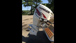 Evinrude ETEC 150HO  Running rough at low power Ep 2 [upl. by Ecargyram]