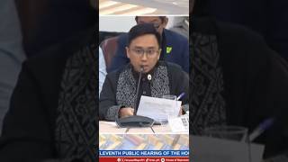 Rep Raoul Manuel Questions Former Pr DU30 at QuadCommittee House Hearing [upl. by Sherman]