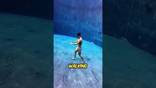 Boy Dives Into The Deepest Pool Challenge shortsvideo [upl. by Kcirderfla870]