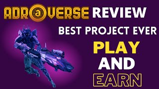 Adroverse Project Review  Best Project Ever  Play And Earn [upl. by Ardra]