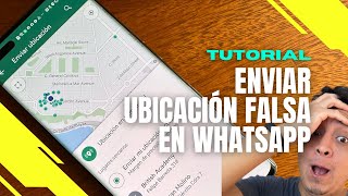 Cómo enviar una UBICACIÓN FALSA en WHATSAPP Truco 2023 [upl. by Mita]