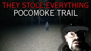 Terrifying Overnight CAMPING Experience GONE WRONG  Pocomoke Trail [upl. by Siednarb763]