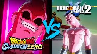 Sparking Zero VS Xenoverse 2  Ultimate Attack Comparison 3  Buu Saga [upl. by Gemoets]