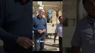 Jeff and Isaac walk on the Temple Mount Watch the latest season… Jerusalem from Genesis to Jesus [upl. by Nnaillij]