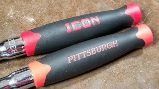 Harbor Freight Icon vs Pittsburgh Professional 12quot Long Handle Breaker Bar Review [upl. by Nosilla]