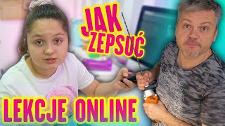 JAK ZEPSUĆ LEKCJE ONLINE ❓ MISIA I JA [upl. by Ecnerat]