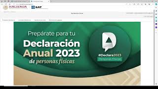 Declaración anual personas físicas 2024 [upl. by Notlim739]