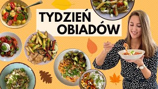 TYDZIEŃ OBIADÓW 🍝 🥦 7 dni pysznych i zdrowych przepisów na obiady [upl. by Baerman]