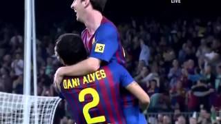 Barcelona vs Real Mallorca 50  29102011  Full HD  Hatrick from Messi [upl. by Niarfe]