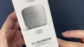 Klipsch T5 II True Wireless Earphones Unboxing [upl. by Nov]