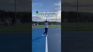 Forehand technique🎾👍🏼 tennis tennistips forehand tennistime tennislife tennisplayer [upl. by Thane522]