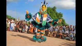 Zahouli folklore gouro Côte dIvoire [upl. by Anaitsirk39]