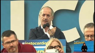 Autonomia Zaia quotFinalmente ce labbiamo fatta referendum ancora non cèquot [upl. by Navert982]