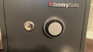 How to open a Sentry Safe V330 [upl. by Sabsay527]