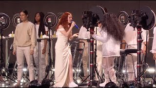 Jess Glynne  Thursday Live from the BRITs 2019 ft HER [upl. by Nywroc]