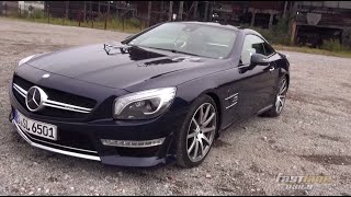 2014 Mercedes Benz SL550 Roadster Startup Exhaust Test Drive and In Depth Review [upl. by Anairdna]