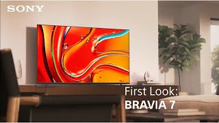 First Look BRAVIA 7 QLED XR l Mini LED 4K HDRFernseher [upl. by Atirec]