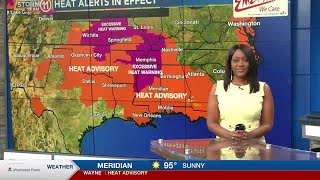 73124  FIRST ALERT Heat Alerts remain in effect Practice heat safety [upl. by Ojybbob]