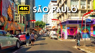 Bairro da Liberdade em São Paulo  4K 60FPS BRASIL [upl. by Johst]