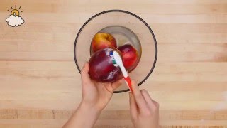 How to clean wax off your apples [upl. by Audi]